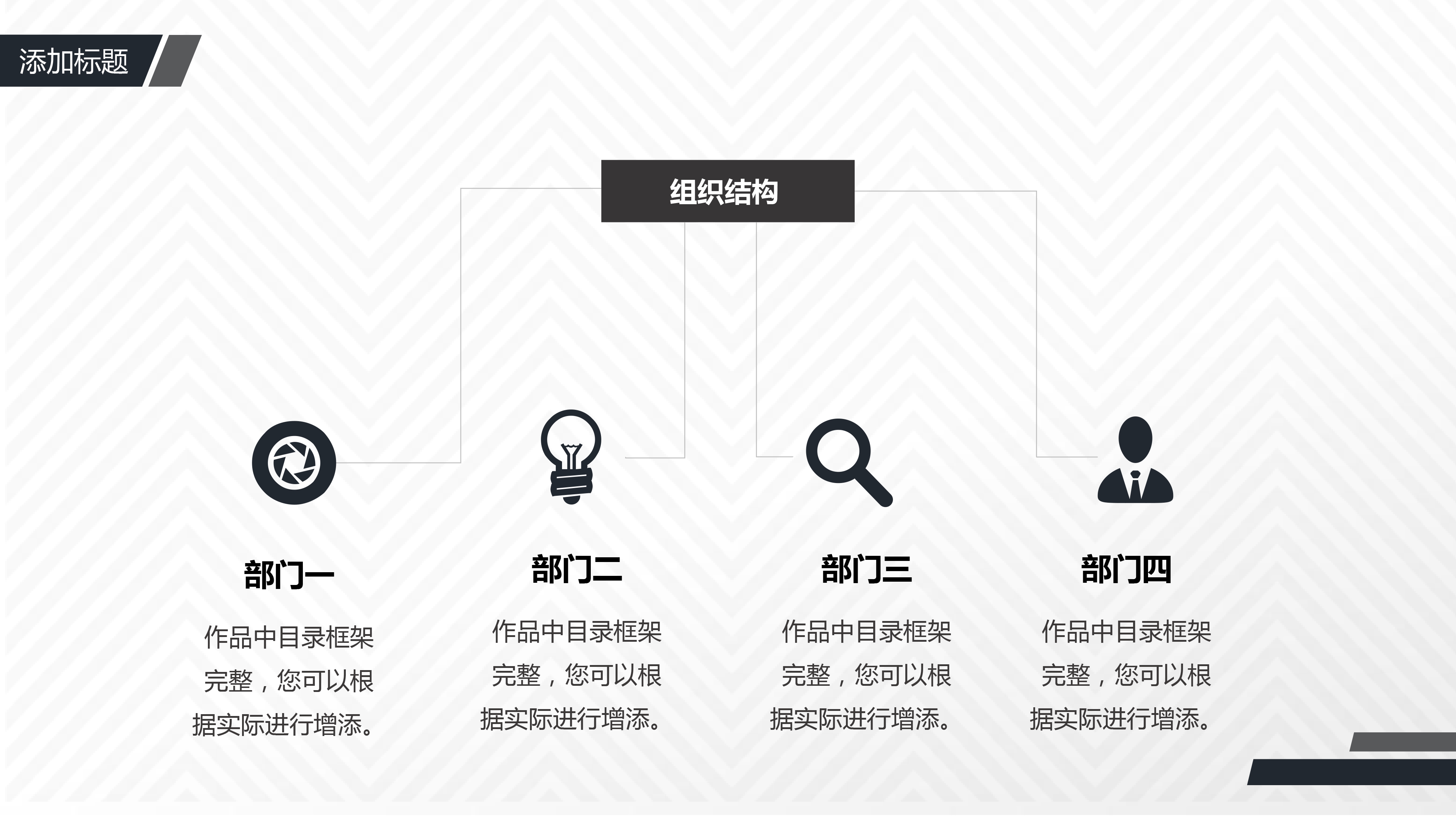 商务极简风格商业计划书
