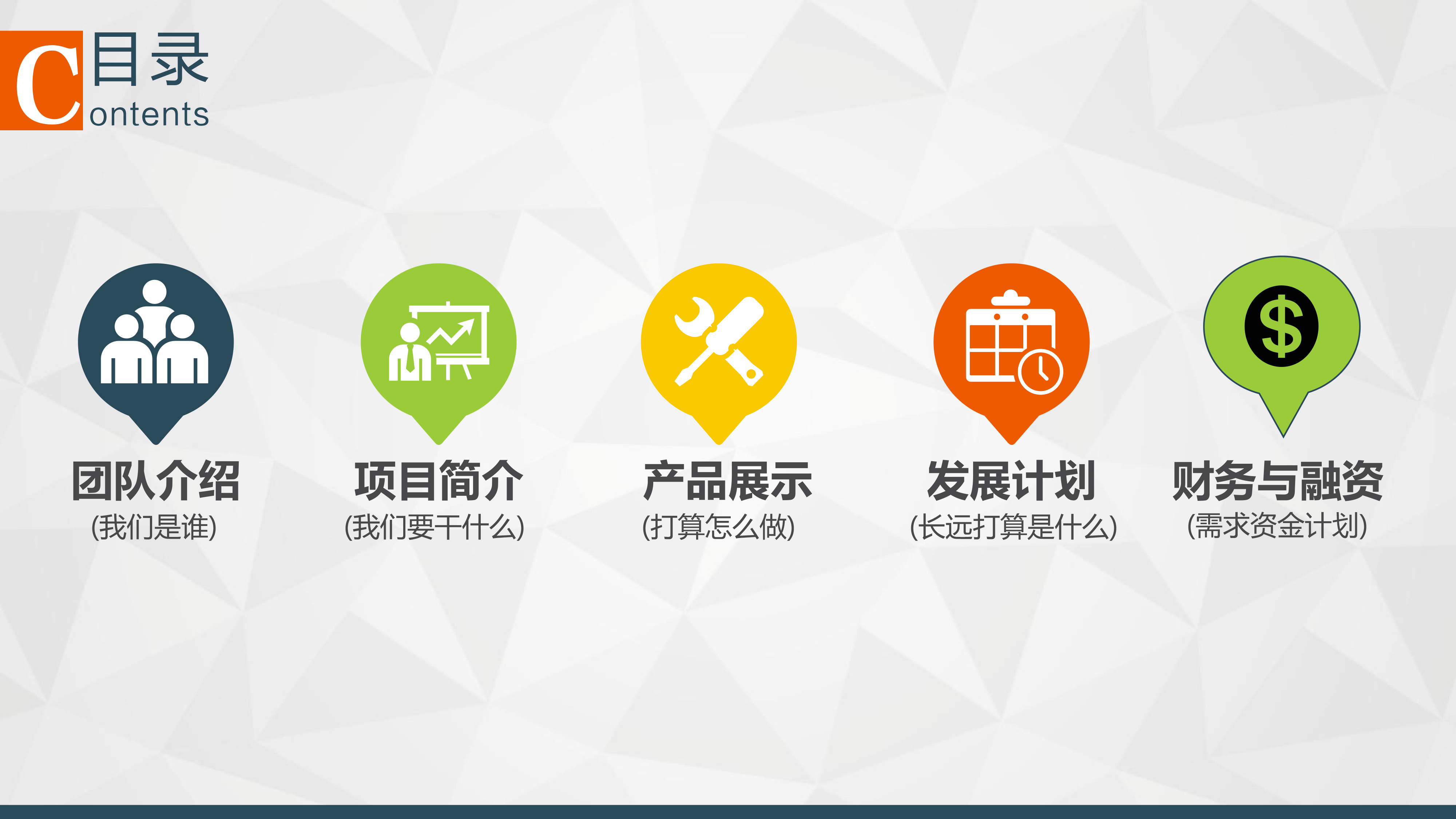 互联网科技公司计划书模板